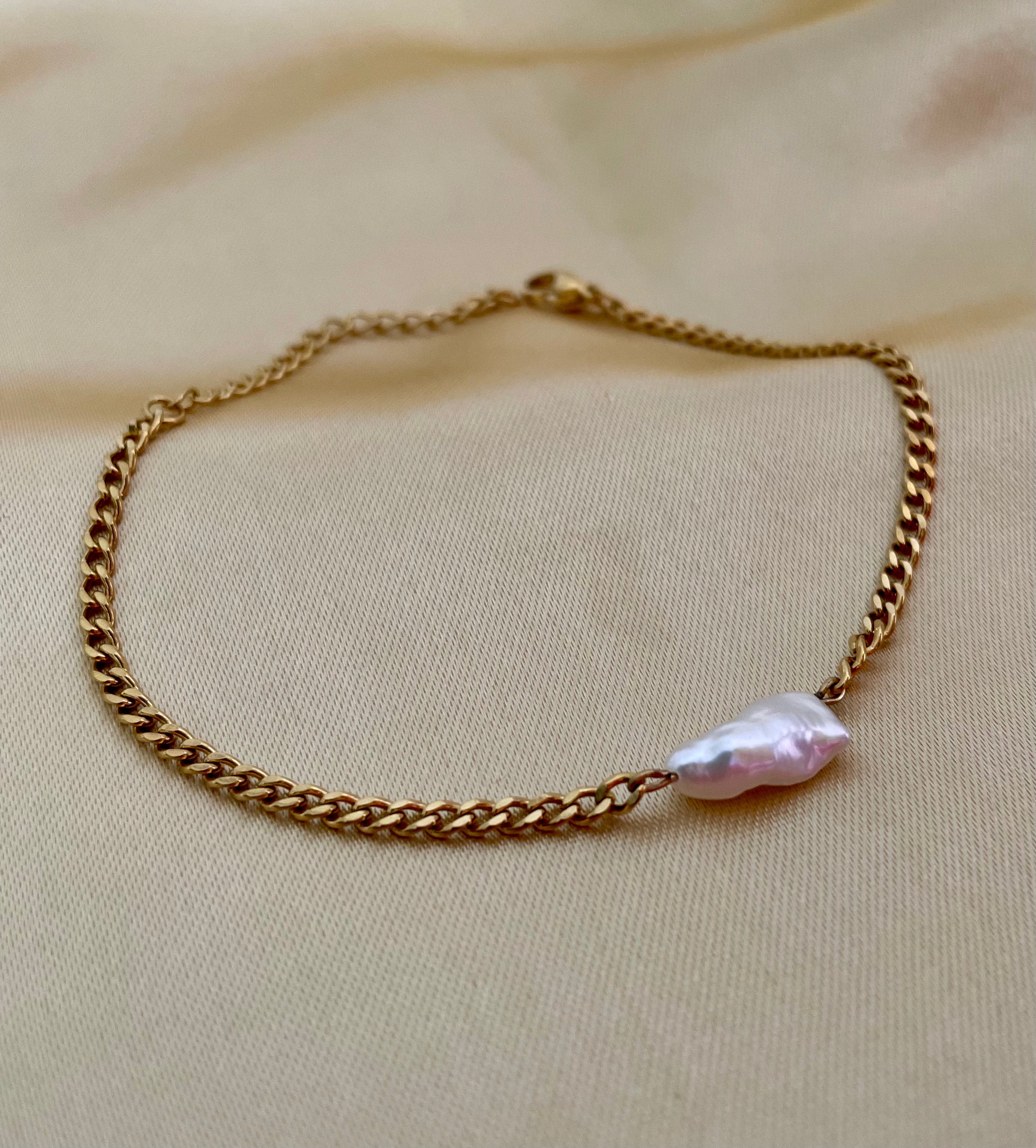 Bracelet Amélie - Keshi Pearl