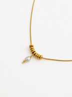 Ripple Grey Pearl Necklace