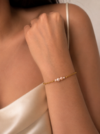 White Petit Pearl Bracelet