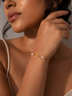 Soleil White Pearl Bracelet