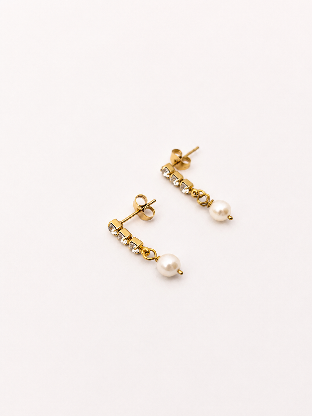 Mini Pearl Drop Earrings