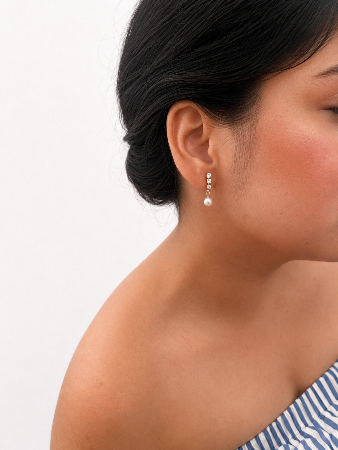 Mini Pearl Drop Earrings
