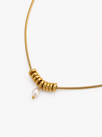 Ripple White Pearl Necklace