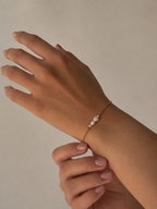 White Petit Pearl Bracelet