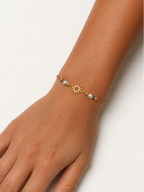 Soleil Grey Pearl Bracelet