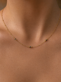 Delicate Grey Keshi Pearl Necklace