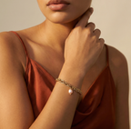 Bracelet Allison - Pink Baroque Pearl