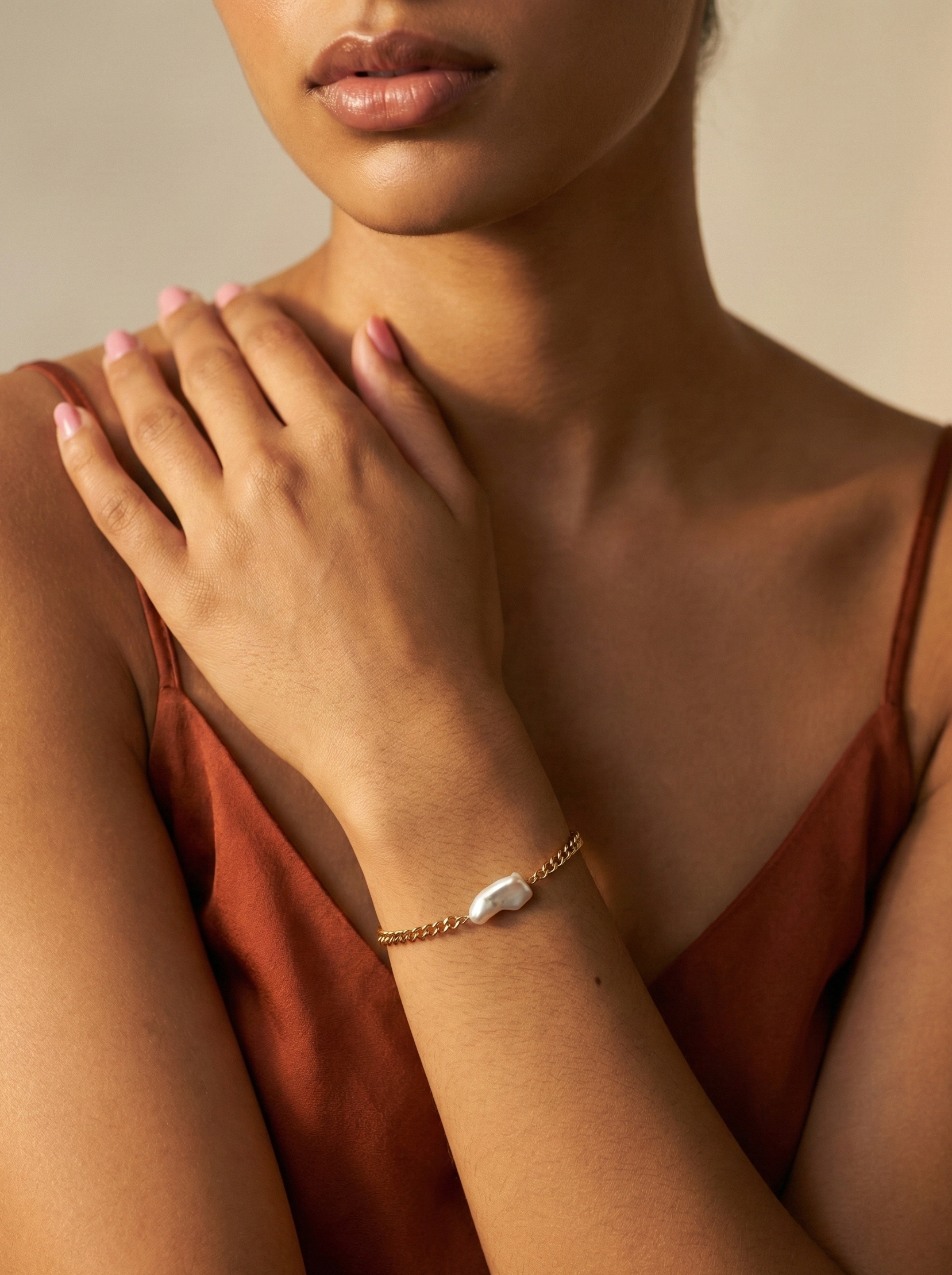 Bracelet Amélie - Keshi Pearl